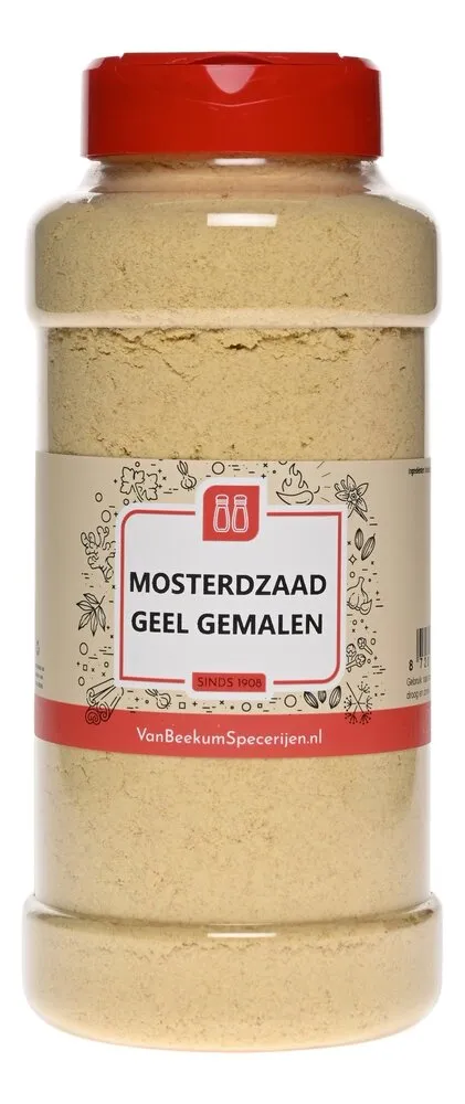 Van Beekum Specerijen Mosterdzaad Geel Gemalen Van Beekum Specerijen Mosterdzaad Geel Gemalen