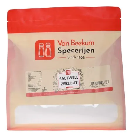 Van Beekum Specerijen Saltwell Meersalz / Meersalz Min 35% Natrium