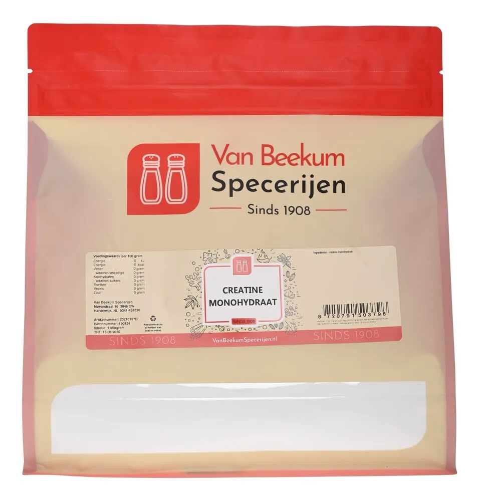 Van Beekum Specerijen Kreatin-Monohydrat