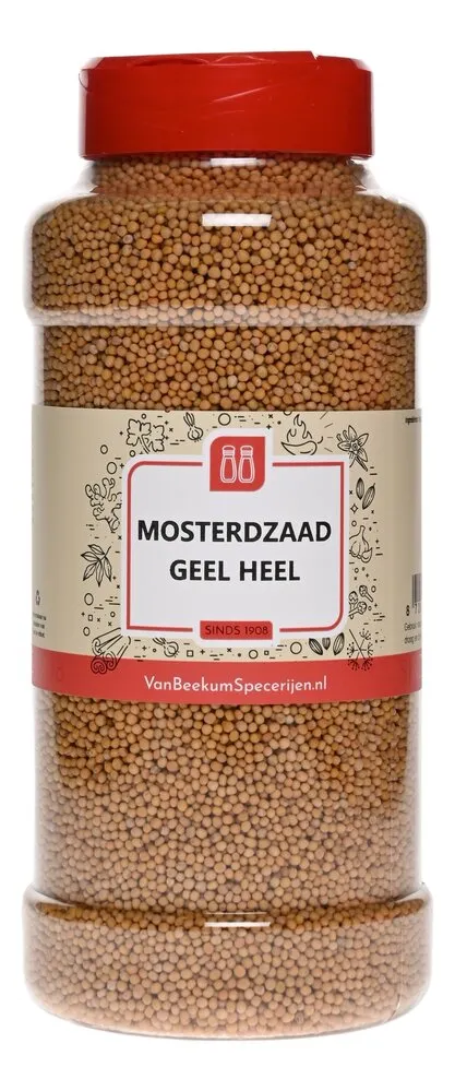 Van Beekum Specerijen Mosterdzaad Geel Heel Van Beekum Specerijen Mosterdzaad Geel Heel