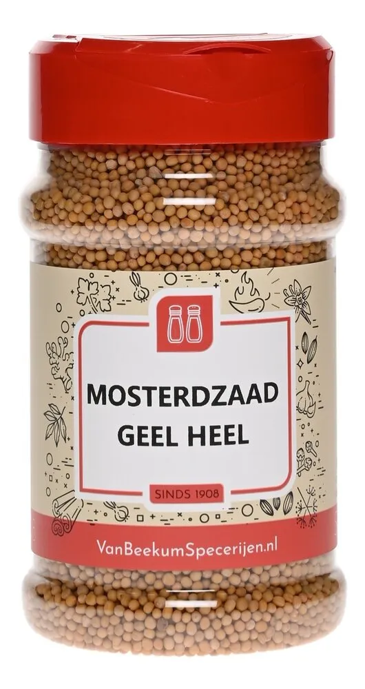 Van Beekum Specerijen Mosterdzaad Geel Heel Van Beekum Specerijen Mosterdzaad Geel Heel