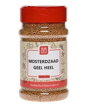 Van Beekum Specerijen Mosterdzaad Geel Heel Van Beekum Specerijen Mosterdzaad Geel Heel