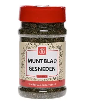 Van Beekum Specerijen Minze Blatt schneiden Van Beekum Specerijen Minze Blatt schneiden