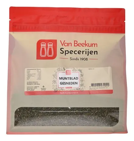 Van Beekum Specerijen Minzblatt / Minze, gehackt