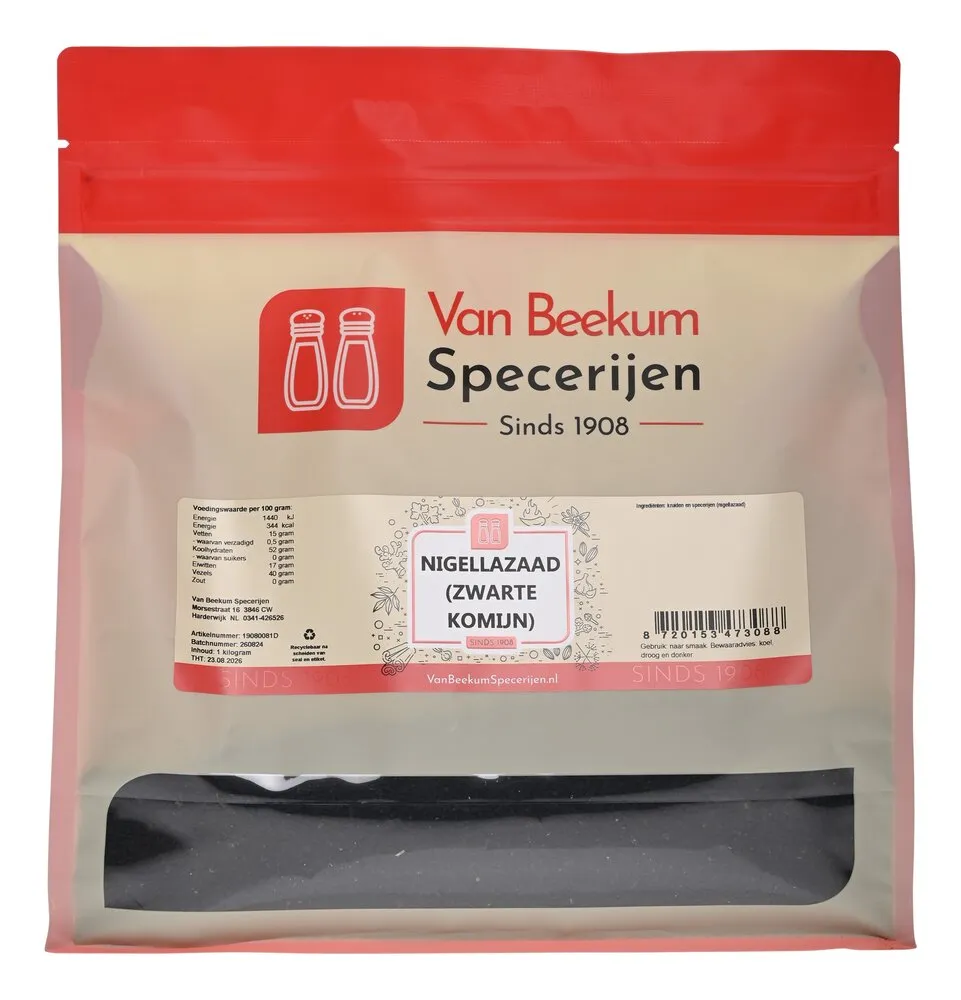 Van Beekum Specerijen Nigella-Samen (Schwarzkümmel)