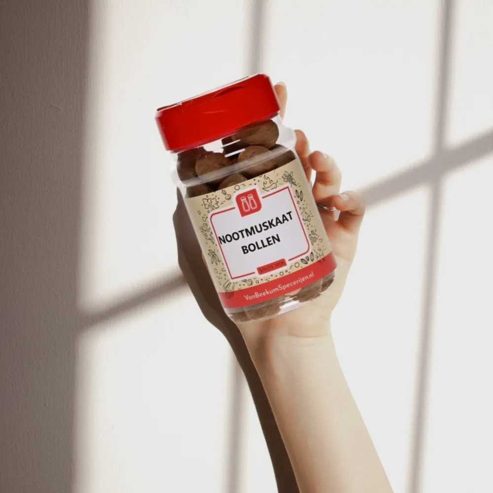 Van Beekum Specerijen Muskatnusskugeln / Muskatnuss ganz Van Beekum Specerijen Muskatnusskugeln / Muskatnuss ganz