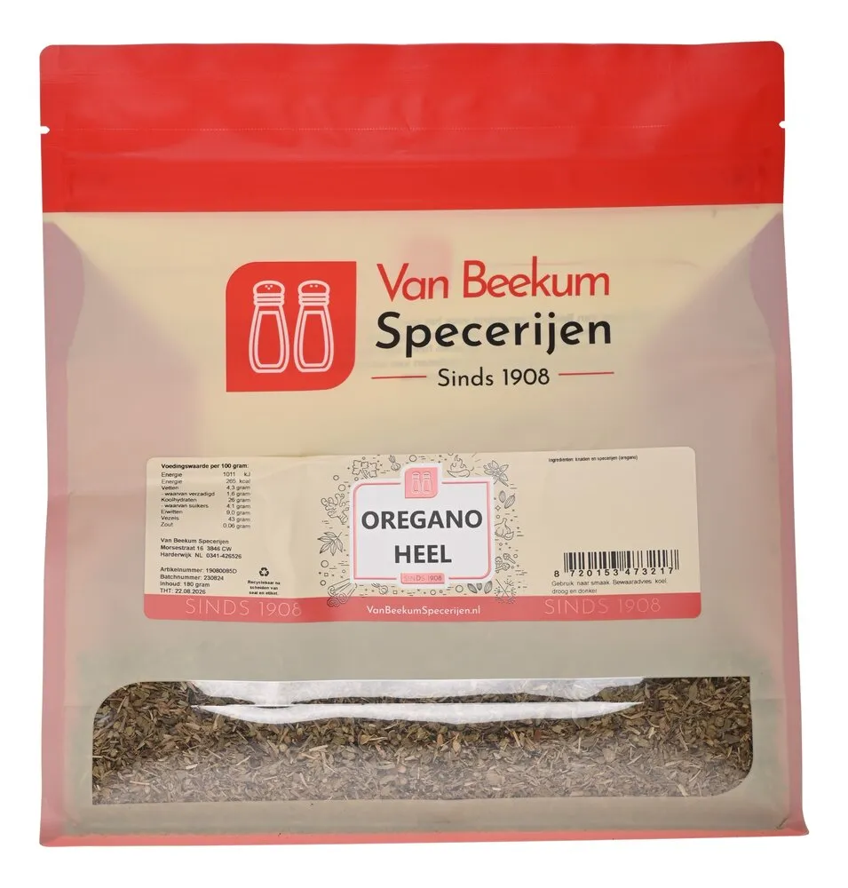 Van Beekum Specerijen Oregano Heel Van Beekum Specerijen Oregano Heel