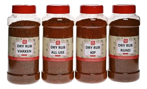 Van Beekum Specerijen Dry Rub Pakket XL Van Beekum Specerijen Dry Rub Pakket XL