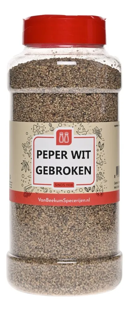 Van Beekum Specerijen Peper Wit Gebroken Van Beekum Specerijen Peper Wit Gebroken