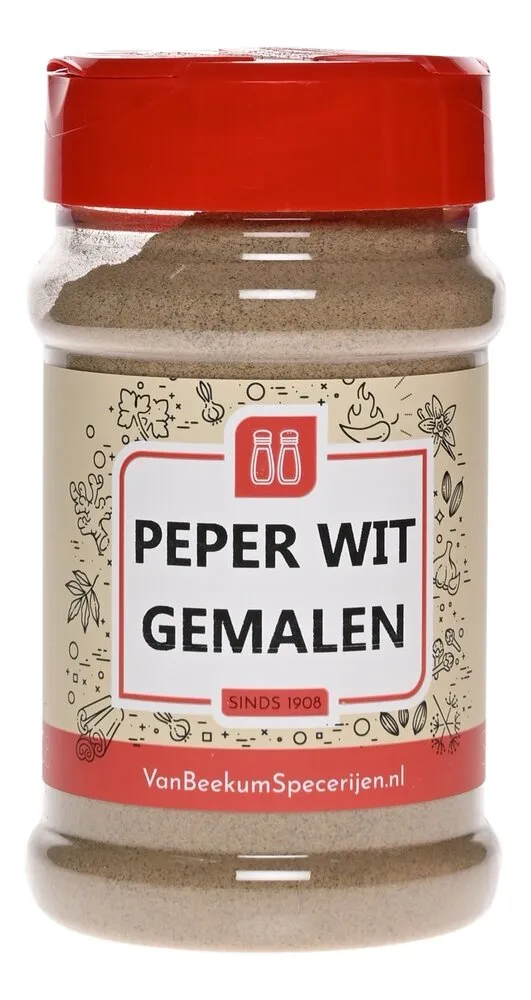 Van Beekum Specerijen Peper Wit Gemalen Van Beekum Specerijen Peper Wit Gemalen