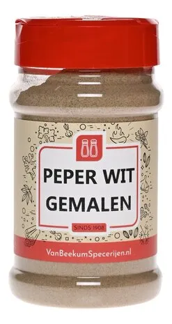 Van Beekum Specerijen Pfeffer weiß gemahlen