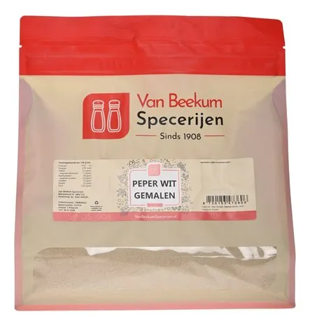 Van Beekum Specerijen Peper Wit Gemalen Van Beekum Specerijen Peper Wit Gemalen