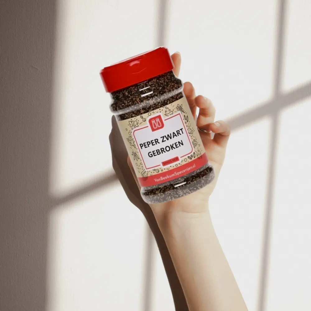 Van Beekum Specerijen Peper Zwart Gebroken Van Beekum Specerijen Peper Zwart Gebroken