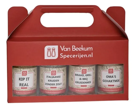 Van Beekum Specerijen Kruidenmixen Cadeaupakket Van Beekum Specerijen Kruidenmixen Cadeaupakket