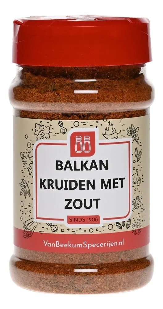 Van Beekum Specerijen Balkan Kruiden Met Zout Van Beekum Specerijen Balkan Kruiden Met Zout