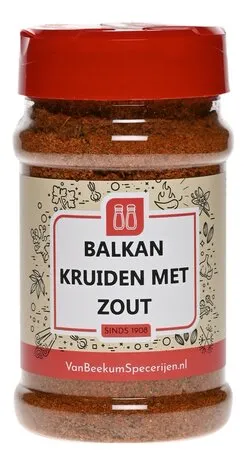 Van Beekum Specerijen Balkan Kruiden Met Zout Van Beekum Specerijen Balkan Kruiden Met Zout