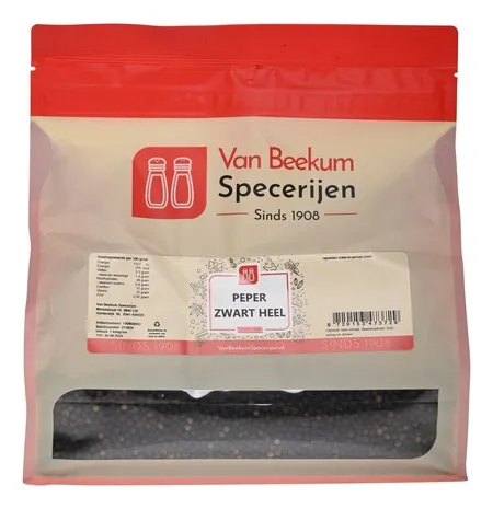 Van Beekum Specerijen Schwarzer Pfeffer, ganz