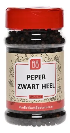 Van Beekum Specerijen Peper Zwart Heel