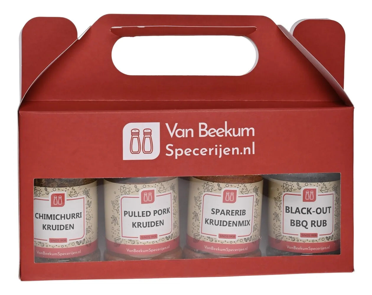 Van Beekum Specerijen BBQ Kruiden Cadeaupakket Van Beekum Specerijen BBQ Kruiden Cadeaupakket