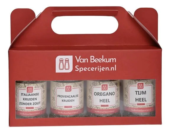 Van Beekum Specerijen Mediterrane Kruiden Cadeaupakket Van Beekum Specerijen Mediterrane Kruiden Cadeaupakket