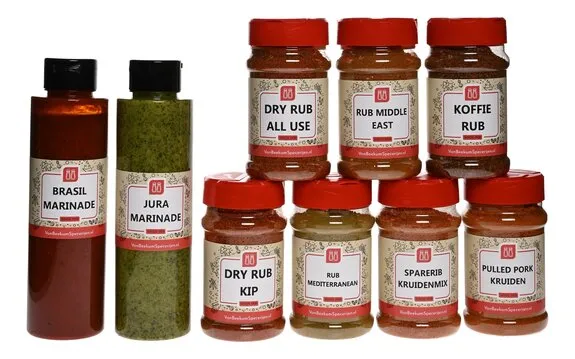 Van Beekum Specerijen BBQ-Paket Nr. 3