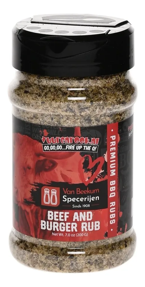 Vuur & Rook Rindfleisch- und Burgergewürzmischung