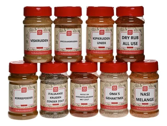 Van Beekum Specerijen Kruidenmixen Pakket #2 Van Beekum Specerijen Kruidenmixen Pakket #2