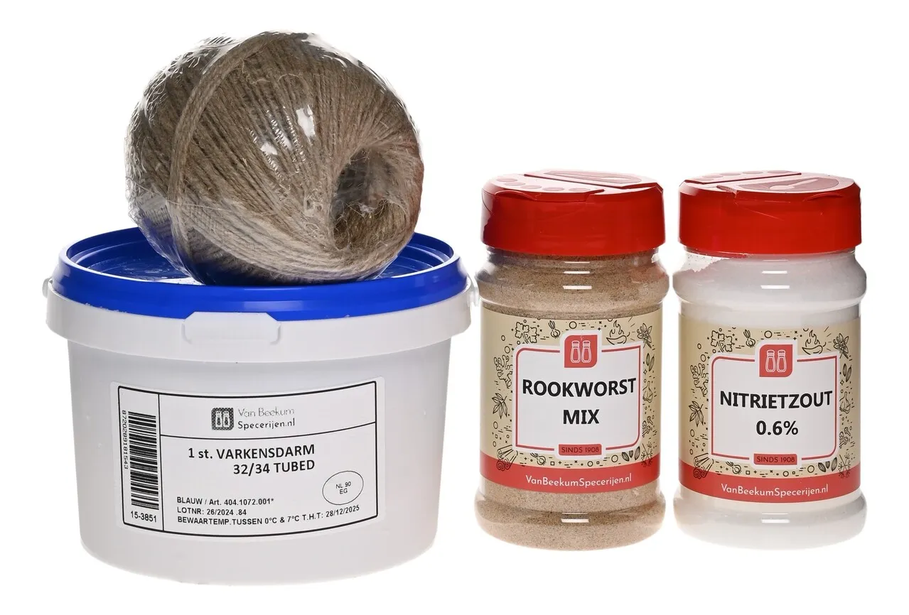 Van Beekum Specerijen Rookworst Pakket Van Beekum Specerijen Rookworst Pakket