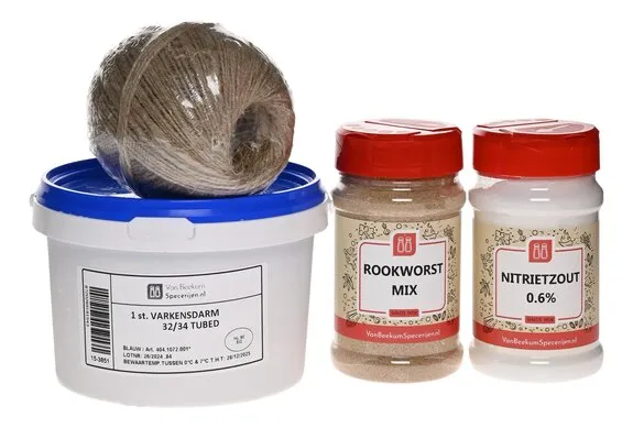 Van Beekum Specerijen Rookworst Pakket Van Beekum Specerijen Rookworst Pakket