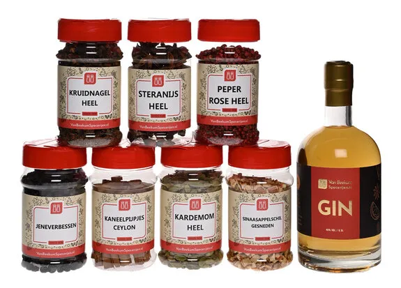 Van Beekum Specerijen Gin + Gin Gewürzpaket Van Beekum Specerijen Gin + Gin Gewürzpaket