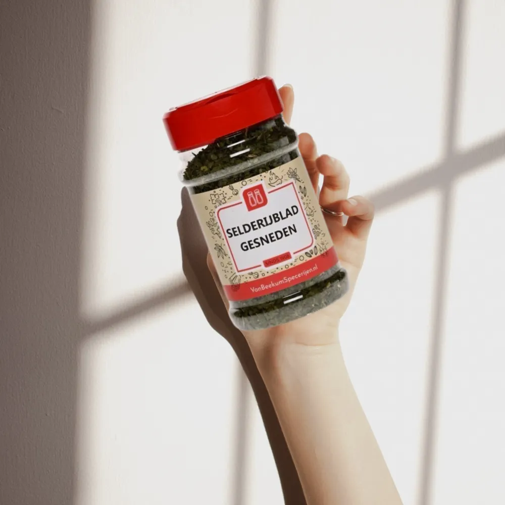 Van Beekum Specerijen Selderijblad Gesneden Van Beekum Specerijen Selderijblad Gesneden