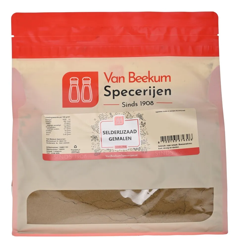 Van Beekum Specerijen Gemahlenes Selleriesamen