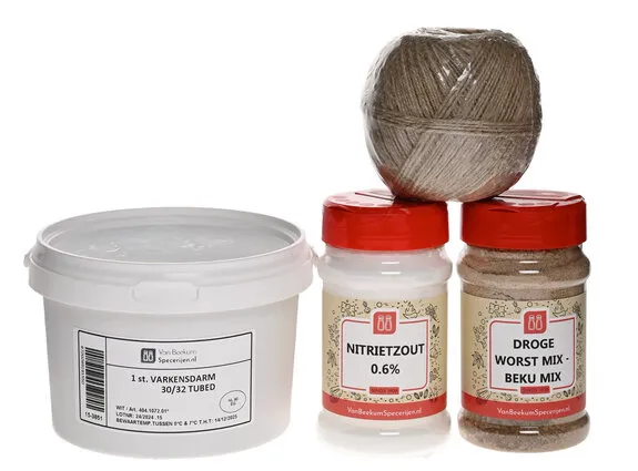 Van Beekum Specerijen Trockenwurst Paket Van Beekum Specerijen Trockenwurst Paket