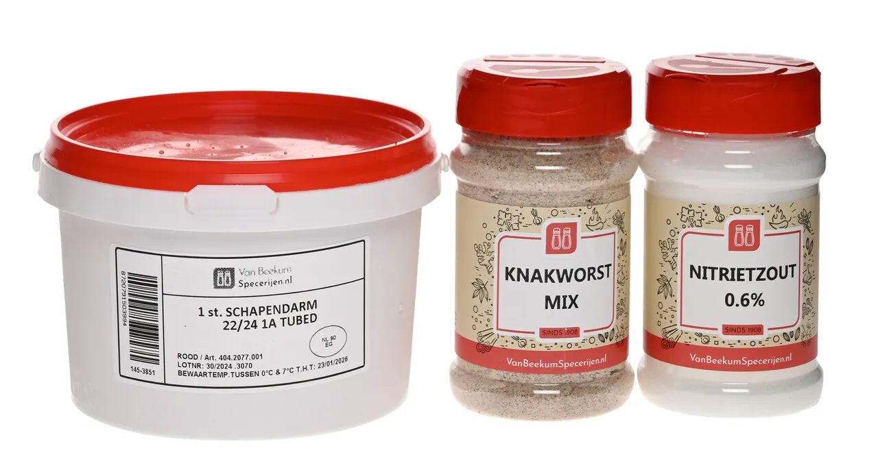 Van Beekum Specerijen Knakwurst-Paket