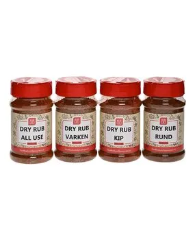 Van Beekum Specerijen Dry Rub Paket Van Beekum Specerijen Dry Rub Paket