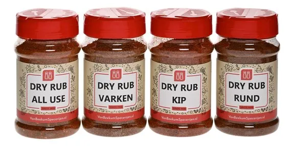 Van Beekum Specerijen Dry Rub Paket