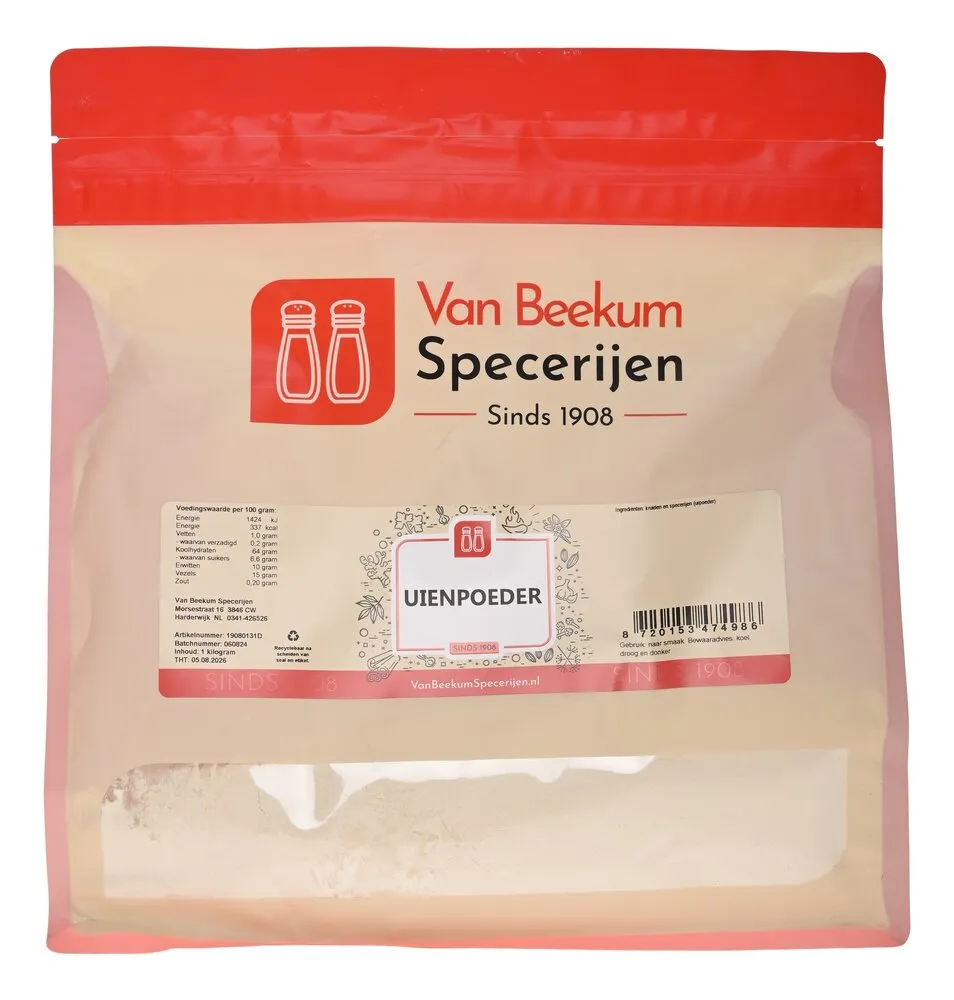 Van Beekum Specerijen Uienpoeder Van Beekum Specerijen Uienpoeder