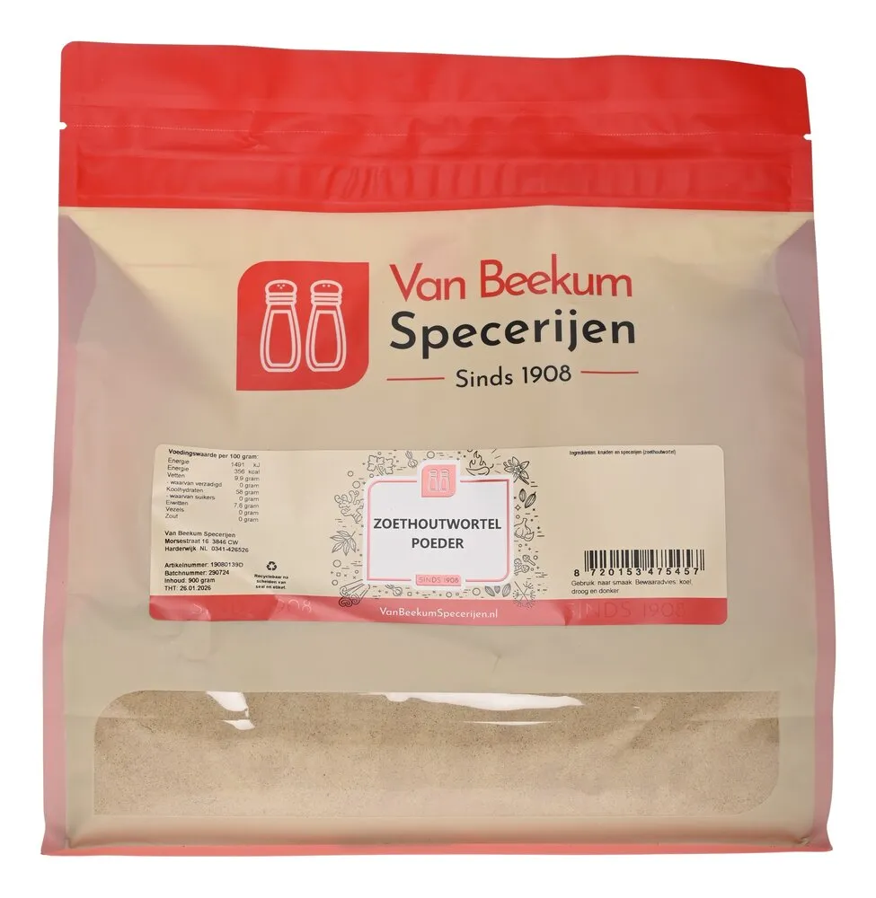 Van Beekum Specerijen Lakritzwurzelpulver