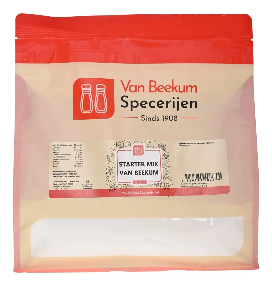 Van Beekum Specerijen Starter Mix Van Beekum / Starterkultur Van Beekum Specerijen Starter Mix Van Beekum / Starterkultur