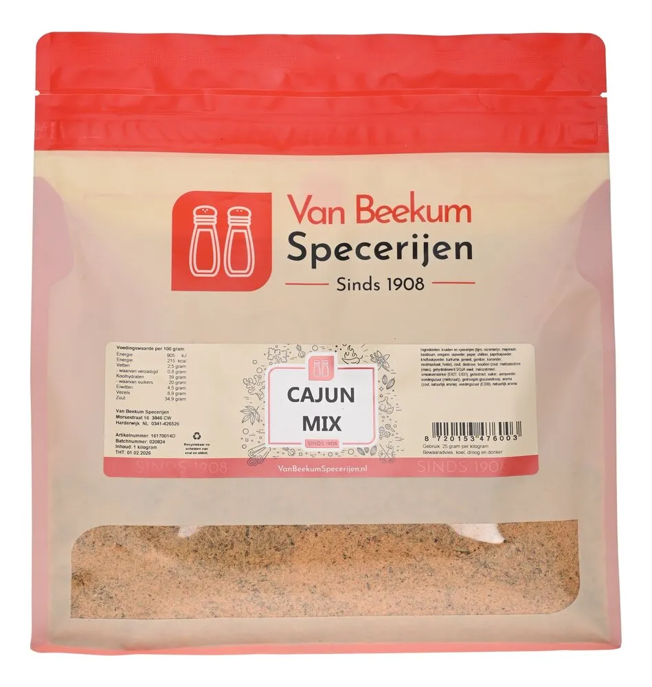 Van Beekum Specerijen Cajun Mix Van Beekum Specerijen Cajun Mix