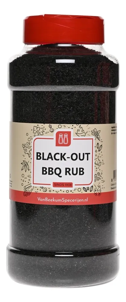Van Beekum Specerijen Black-Out BBQ Rub