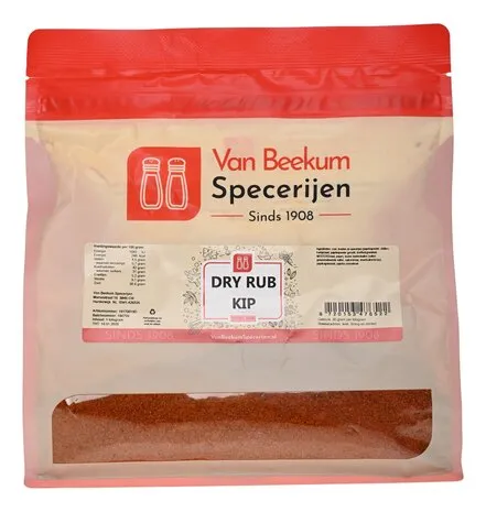 Van Beekum Specerijen Dry Rub Hähnchen