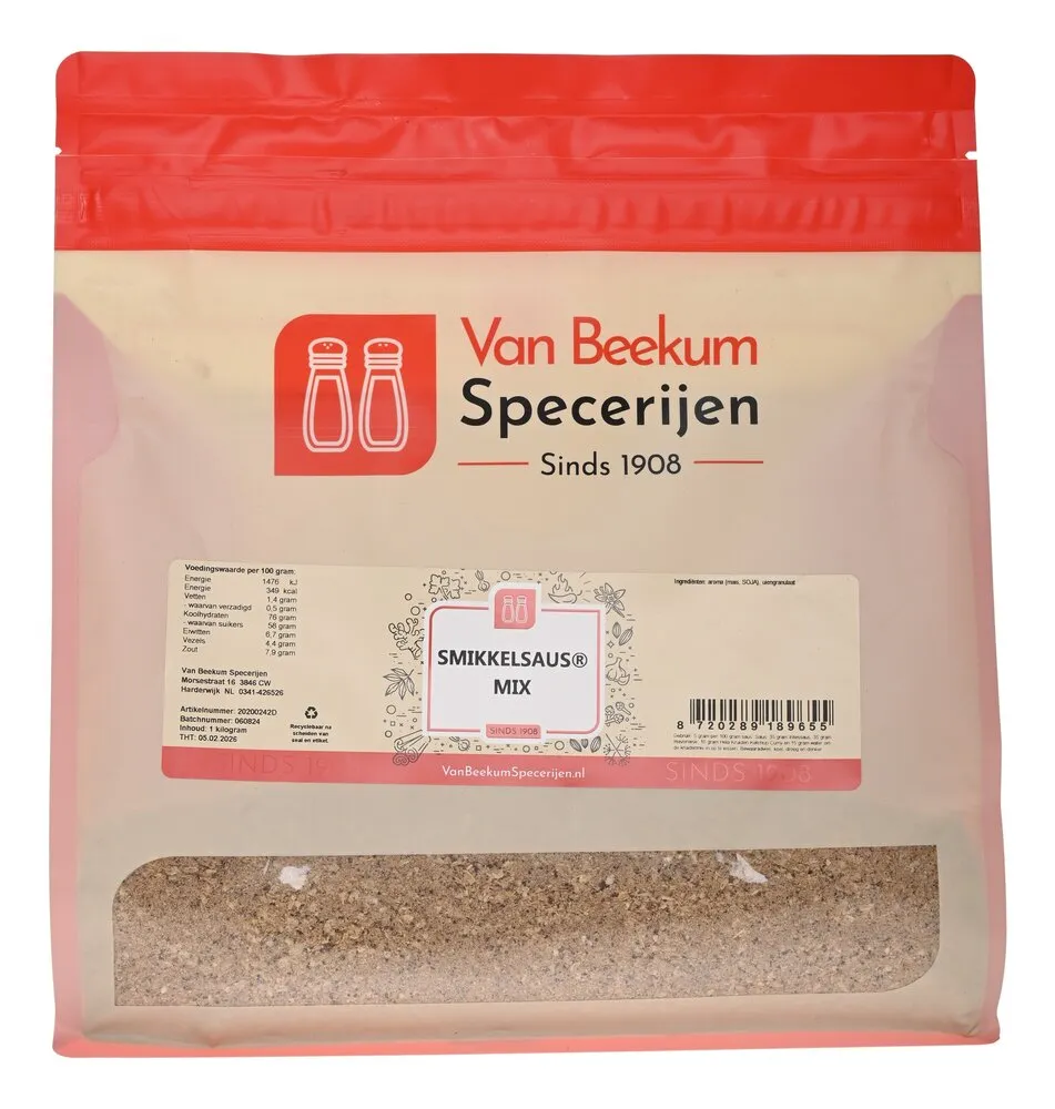 Van Beekum Specerijen Smikkelsaus® Mix Van Beekum Specerijen Smikkelsaus® Mix