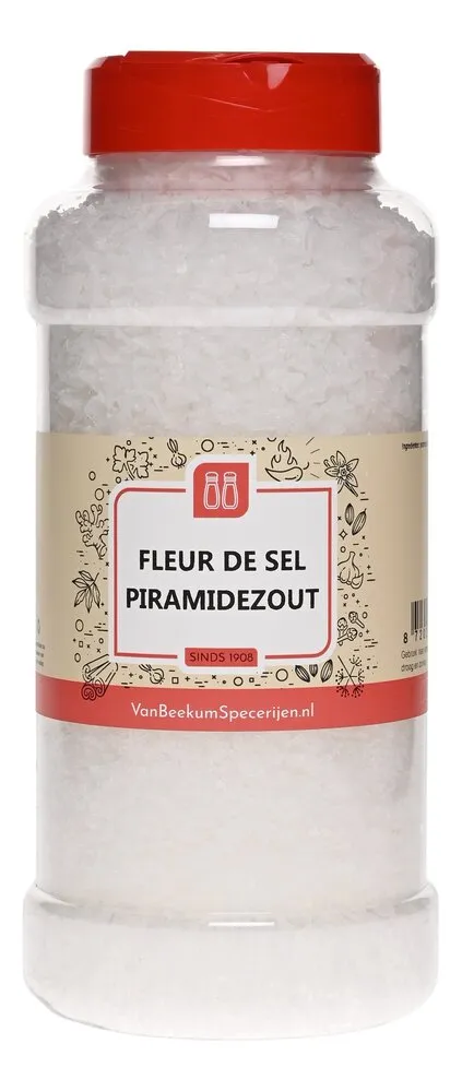 Van Beekum Specerijen Fleur De Sel Piramidezout