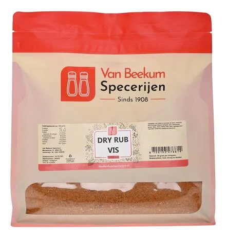 Van Beekum Specerijen Dry Rub Vis Van Beekum Specerijen Dry Rub Vis