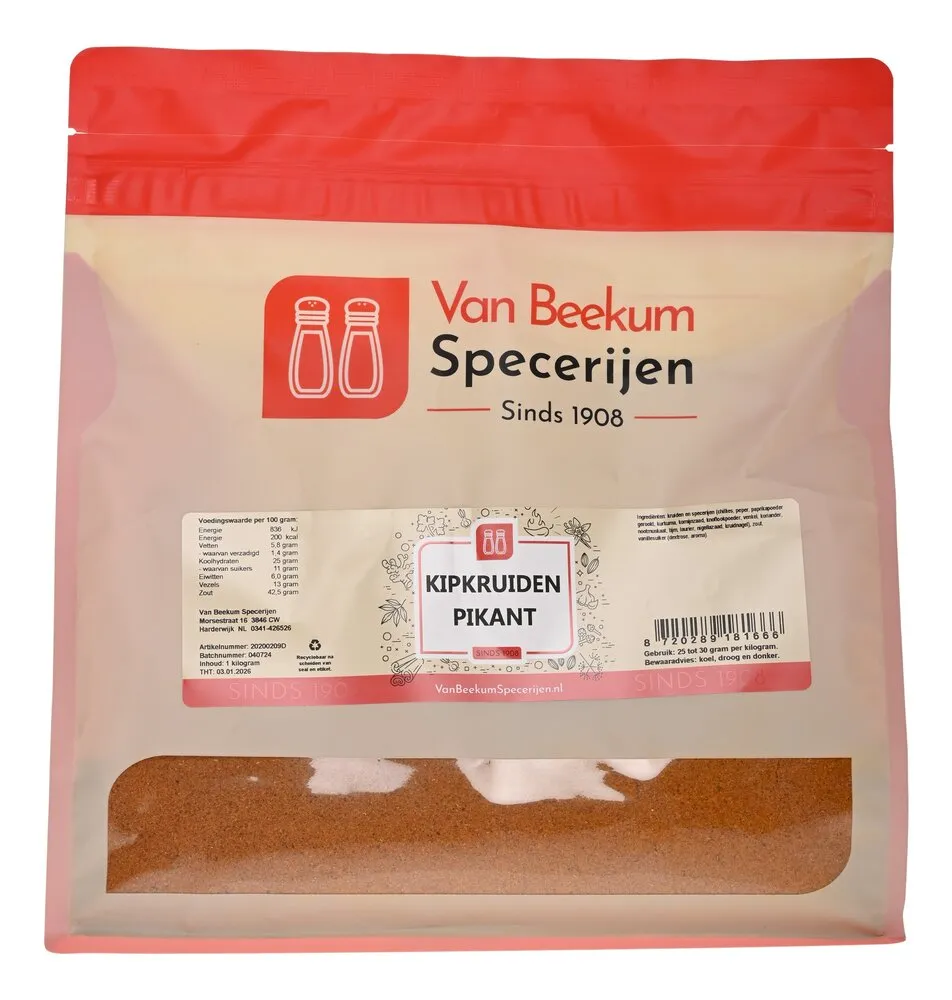 Van Beekum Specerijen Pikantes Hühnergewürz Van Beekum Specerijen Pikantes Hühnergewürz