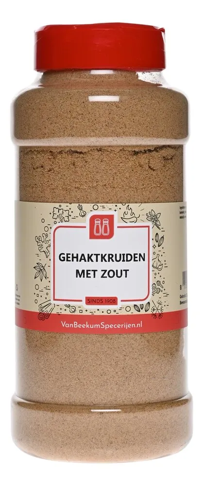 Van Beekum Specerijen Gehaktkruiden Met Zout Van Beekum Specerijen Gehaktkruiden Met Zout
