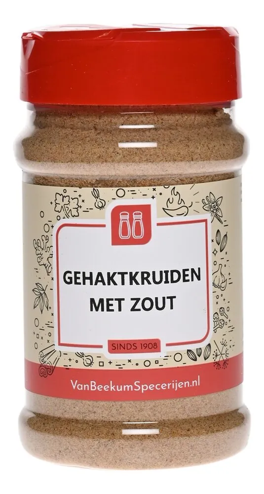 Van Beekum Specerijen Gehaktkruiden Met Zout Van Beekum Specerijen Gehaktkruiden Met Zout