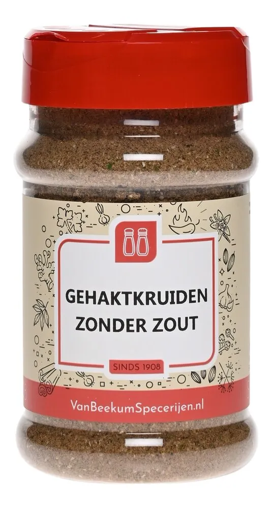 Van Beekum Specerijen Gewürzmischung für Hackfleisch ohne Salz