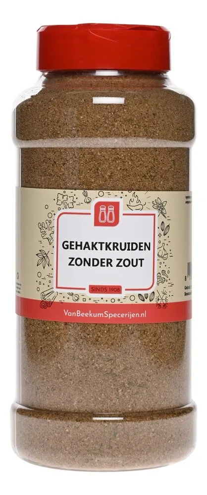 Van Beekum Specerijen Gehaktkruiden Zonder Zout Van Beekum Specerijen Gehaktkruiden Zonder Zout